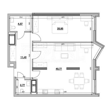 Продаж квартири шос. Залізничне, 45а / Nordica Residence ЖК Nordica Residence