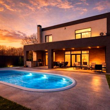 Будинок 290 м² з басейном і сонячною станцією Ірпінь