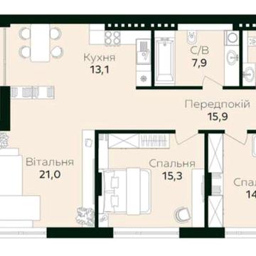 Квартира у ЖК Premium Hills ЖК Premium Hills