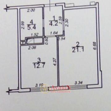 1-к. квартира на Сахарова.  Зданий будинок.  43.5 м2