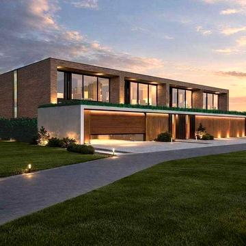 Сучасний зблокований котедж у Львові на Пасічній поряд з лісом