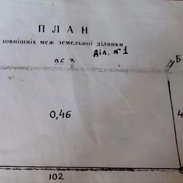 Продам недобудований будинок із земельною ділянкою