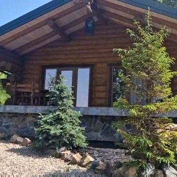 Будівництво будинків з "дикої колоди" під ключ!