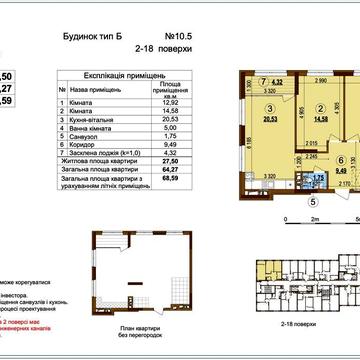 Варшавський-3 Пʼятий поверх! Одне з кращих планувань в усьому ЖК Без % ЖК Варшавський 3