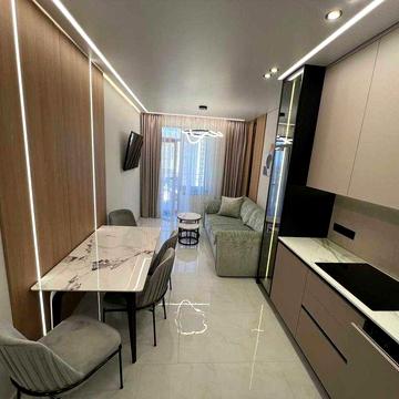 Двухкомнатная квартира ЖК Эллада Аркадия Генуэзская Вид моря ЖК Эллада