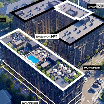 Продаж 1к Квартира Валова вулиця ЖК Center Kolomea