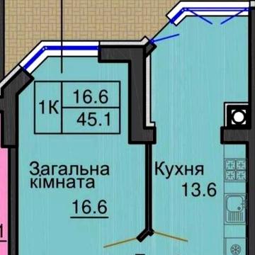 ‼️Продаж 1 К квартири з ТЕРАСОЮ ‼️жк Софія Резиденс ‼️