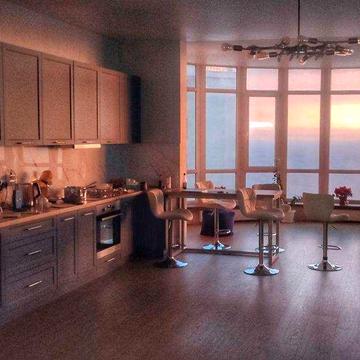 видовая, просторная квартира в жк Гагарин Плаза. видео!