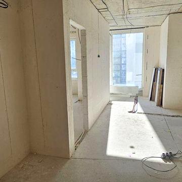 1-ком.Акварель8.начатый ремонт. ЖК Акварель 8