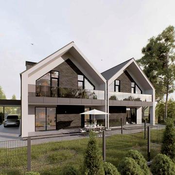 Котедж 159 м² біля Львова | Зубра | $1100/м² | здача до нового року