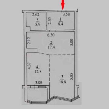 Дво кімнатна квартира в ЖК Олімпійский ЖК Олімпійский