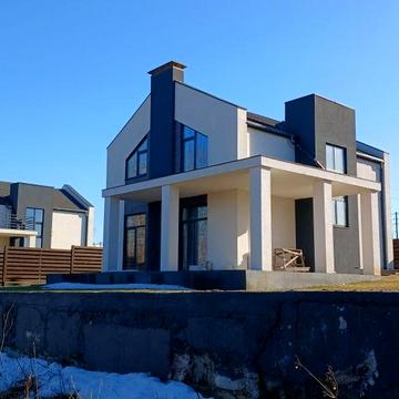 Озера, Велика ділянка, Сучасний Дім. Тераси з краєвидами