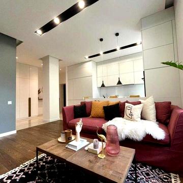 2к квартира 56 м² біля м. Золоті Ворота | камін, балкон, парковка