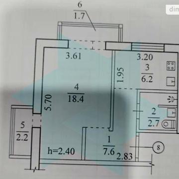 Продаж 1к Квартира Космодромна вулиця