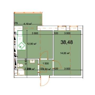 Квартира біля Епіцентру за найвигіднішою ціною в місті ! ЖК Фемелі Хаус