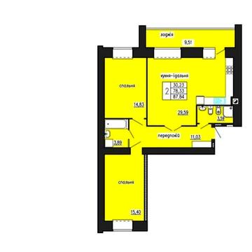 Продаж 2к Квартира Тролейбусна вулиця ЖК по ул. Лучаковского-Троллейбусная