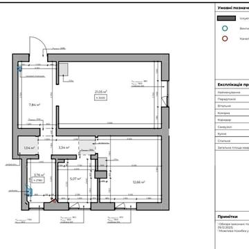 Продаж 2 кім. квартири з власним гаражем.