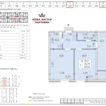 2к квартира - буд. Віндзор в ЖК Нова Англія, ЖК Новая Англия, Без % ЖК Нова Англія