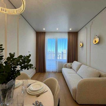 Атмосфера, Аркадия. 2комн квартира с новым, качественным ремонтом ЖК Атмосфера