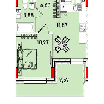 Продаж 1к Квартира Фонтанська дорога ЖК Derby Style House
