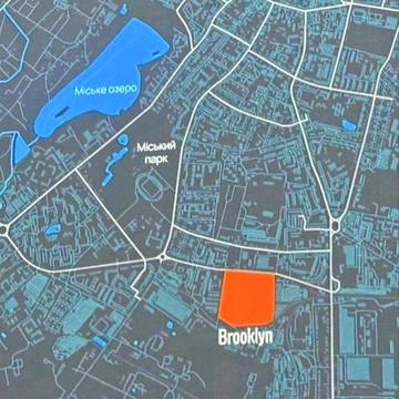 Однокімнатна квартира у центрі ЖК Бруклін