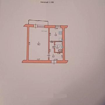Продаж 1 кімнатної квартири/1 поверх/5, під ремонт, вул.Корабельна 6