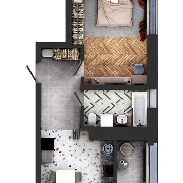 ОДНОКІМНАТНА квартира вул. Руська 211-Б ЖК Кромакс Буд