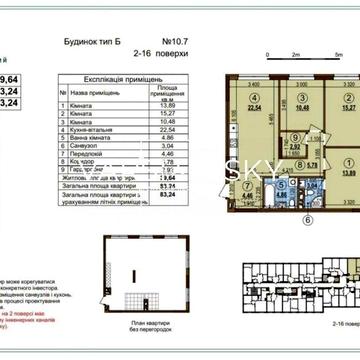 Продаж 3к квартири на ЖК Варшавський3 ЖК Варшавський 3
