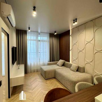 Квартира с террасой Аркадия вид моря дизайнерский ремонт 51 жемчужина ЖК 51 жемчужина