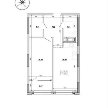 1 кім квартира 50 м² новобудова Величковського Шевченківський район Жк на Величковського