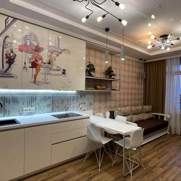 Сдам кв, на каманина, Аркадия с террасой 49 м2, вид моря