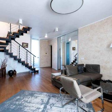 Пентхаус  с 2 террасами  на Кудрявском  спуске,  3а .Без комиссии