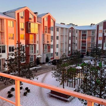 Готова квартира з двома балконами Газ ЖК Амстердам