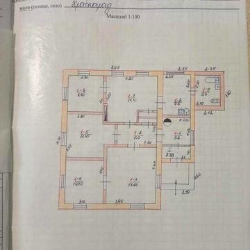 Житловий будинок поблизу центра міста. Ціна 1125000 грн.