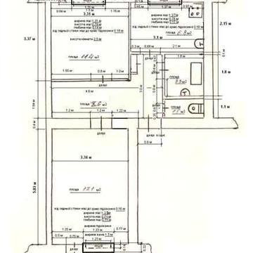 Продається 2 кімнатна квартира в центрі м. Долина, Ів.Франківс.обл