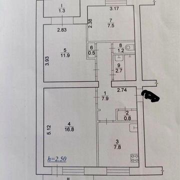 Продаж 3-х кім з автономним опаленням ,чешка