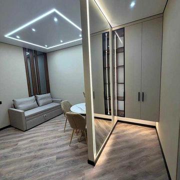 2 комнатная в Kadorr City НОВЫЙ дизайнерский ремонтом Мебель и техника