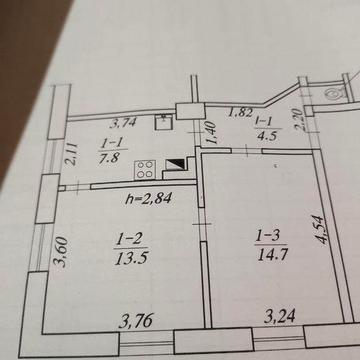 Продам 2к квартиру,район Мазепи,вул Військовоморська