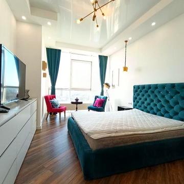 Сдам длит стильную 3-х комн квартиру в 22 Жемчужине ул Болгарская бл ц