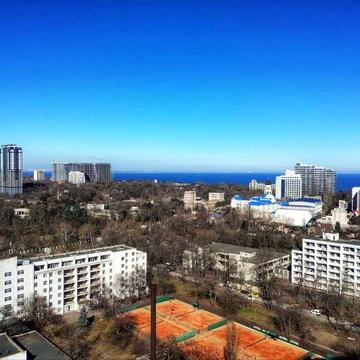 Студия с ремонтом в ЖК Родос. Аркадия . Балкон. Вид моря ЖК Родос Еллада Жемчужина Акрополь Атмосфера