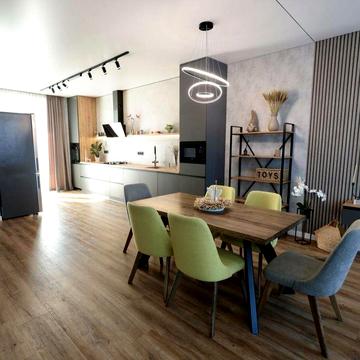 Таунхаус з ремонтом біля Києва, Ірпінь,Стоянка2, 129 м2+2 сотки