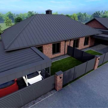 Дуплекс 85м2 Ворзель Газ Ділянка 3 сотки Навіс 2 паркомісця Розтермін