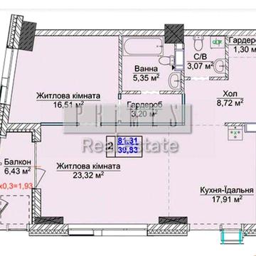 Видова квартира в ЖК Новопечерські Липки 2-кімнатна 82 м2 здача 26 рік ЖК Новопечерські Липки