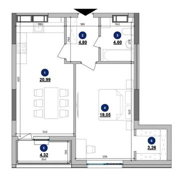 Ціна‼️продам 1к квартира 57 м2 жк Maxima Residence, м.Печерська, без% ЖК Maxima Residence