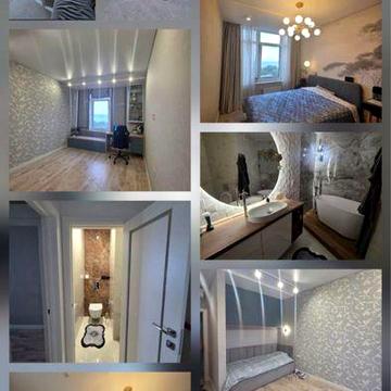 Светлая квартира с видом на море ЖК Жемчужный квартал