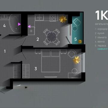 ЖК SkyGarden продам квартиру 44 м2 ЖК SkyGarden