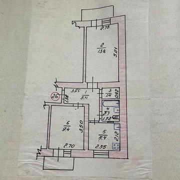Продаж 2х кімнатної квартири в Гостомелі.