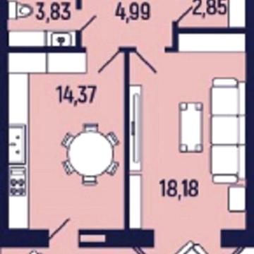 46,7м ПАСІЧНА з котлом