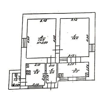 Довгострокова оренда 2к Квартира Михайлівська вулиця