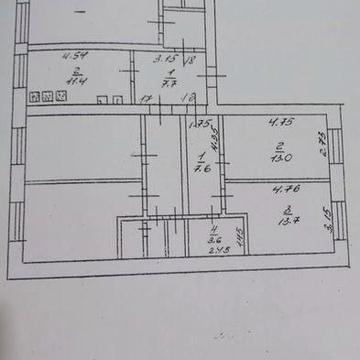 Канев,2х кім.кухня спільна,можна переобладнати